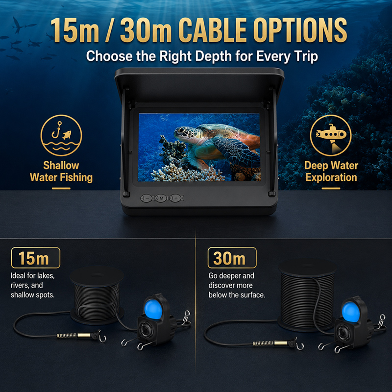 Visvinder Onderwatercamera 108 - Fishing Boat Depth Finder recensie en prijs