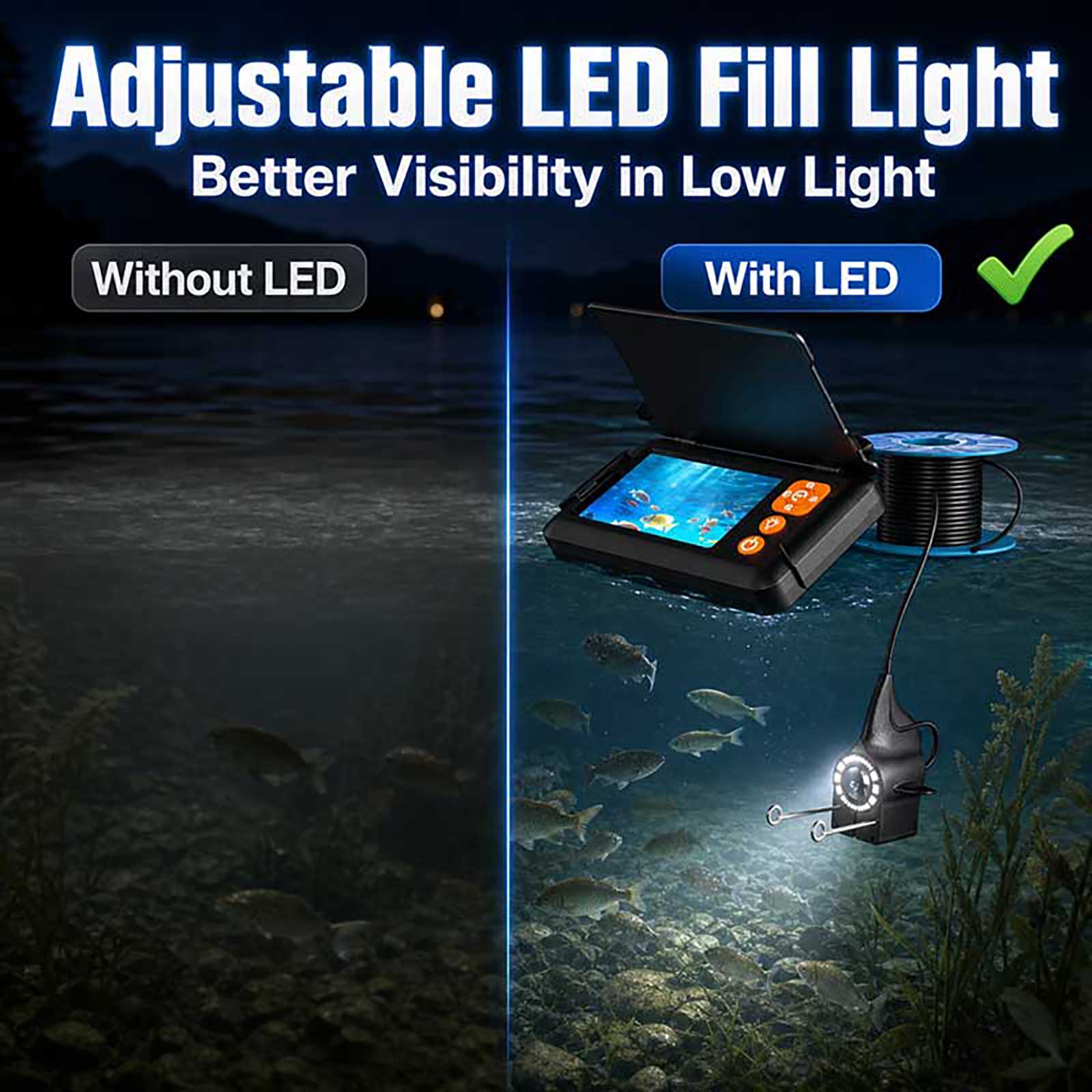 1080P HD Visvinder Onderwaterc - Fishing Boat Depth Finder recensie en prijs