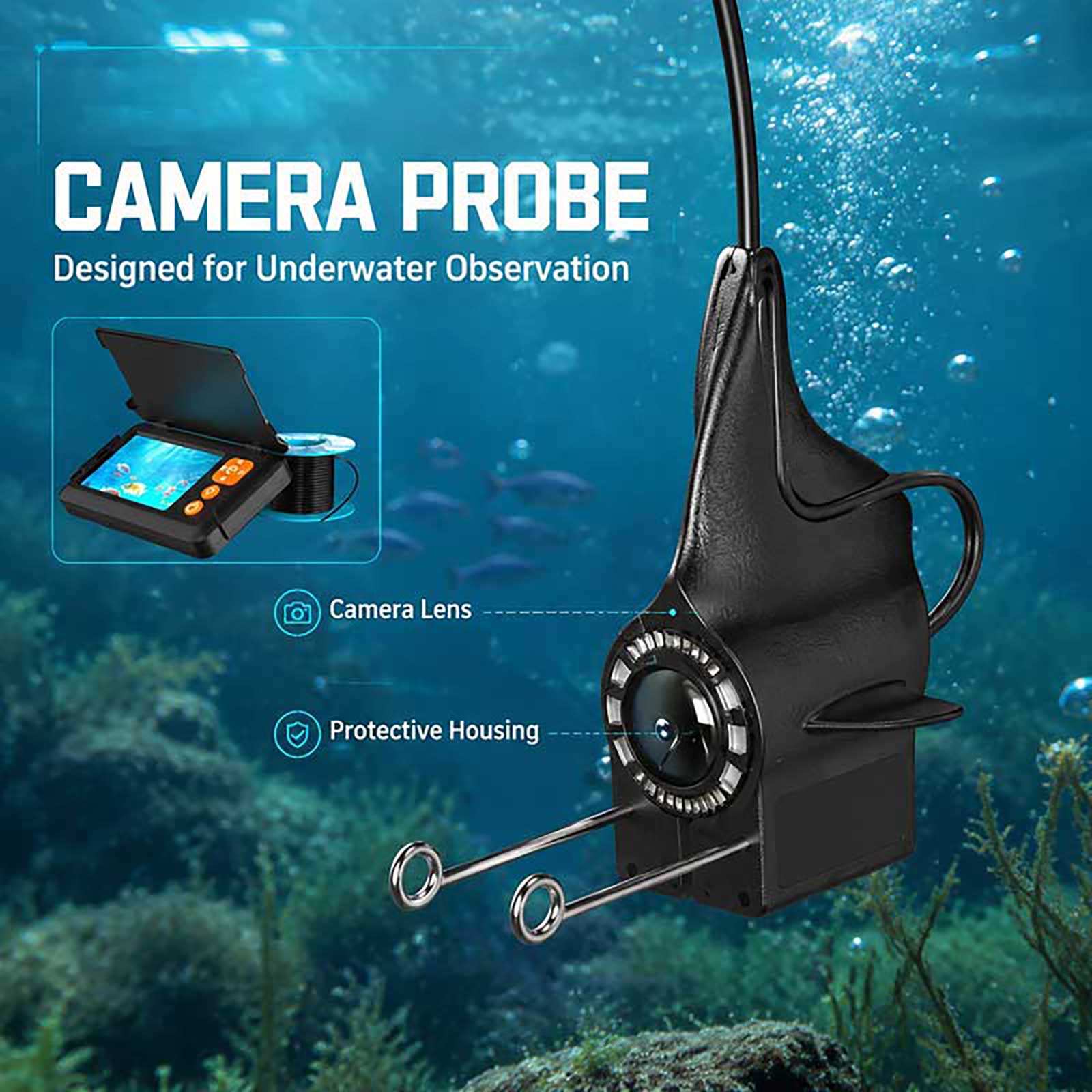 1080P HD Visvinder Onderwaterc - Fishing Boat Depth Finder recensie en prijs