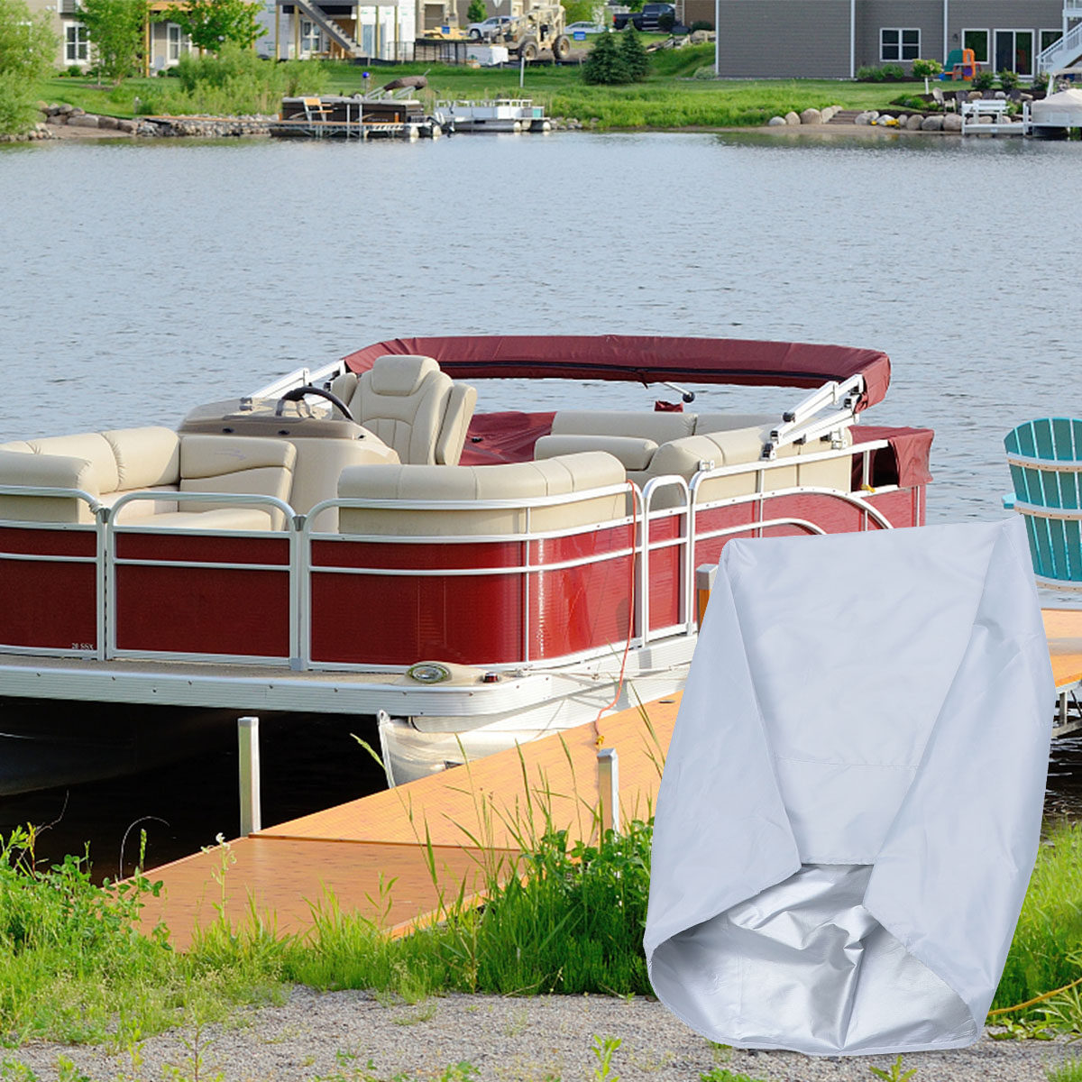 Bootstoelhoezen Wit Oxford-wee - Fishing Boat Seat recensie en prijs