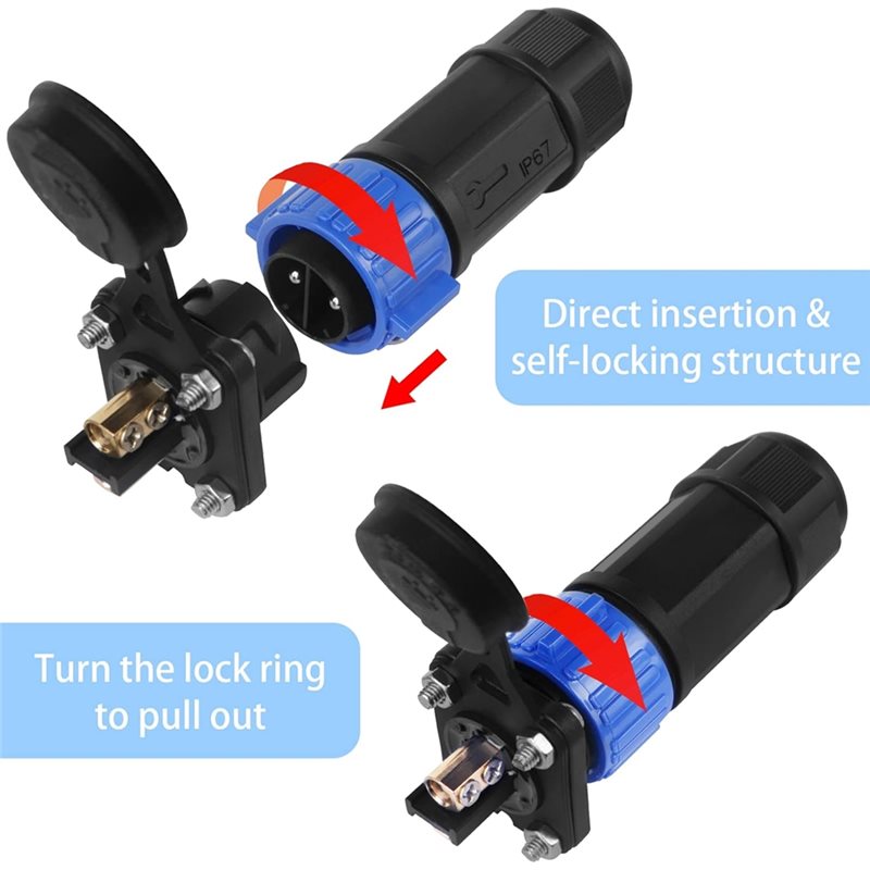Marine Boot DC Stroomconnector - Fishing Boat Trolling Motor recensie en prijs